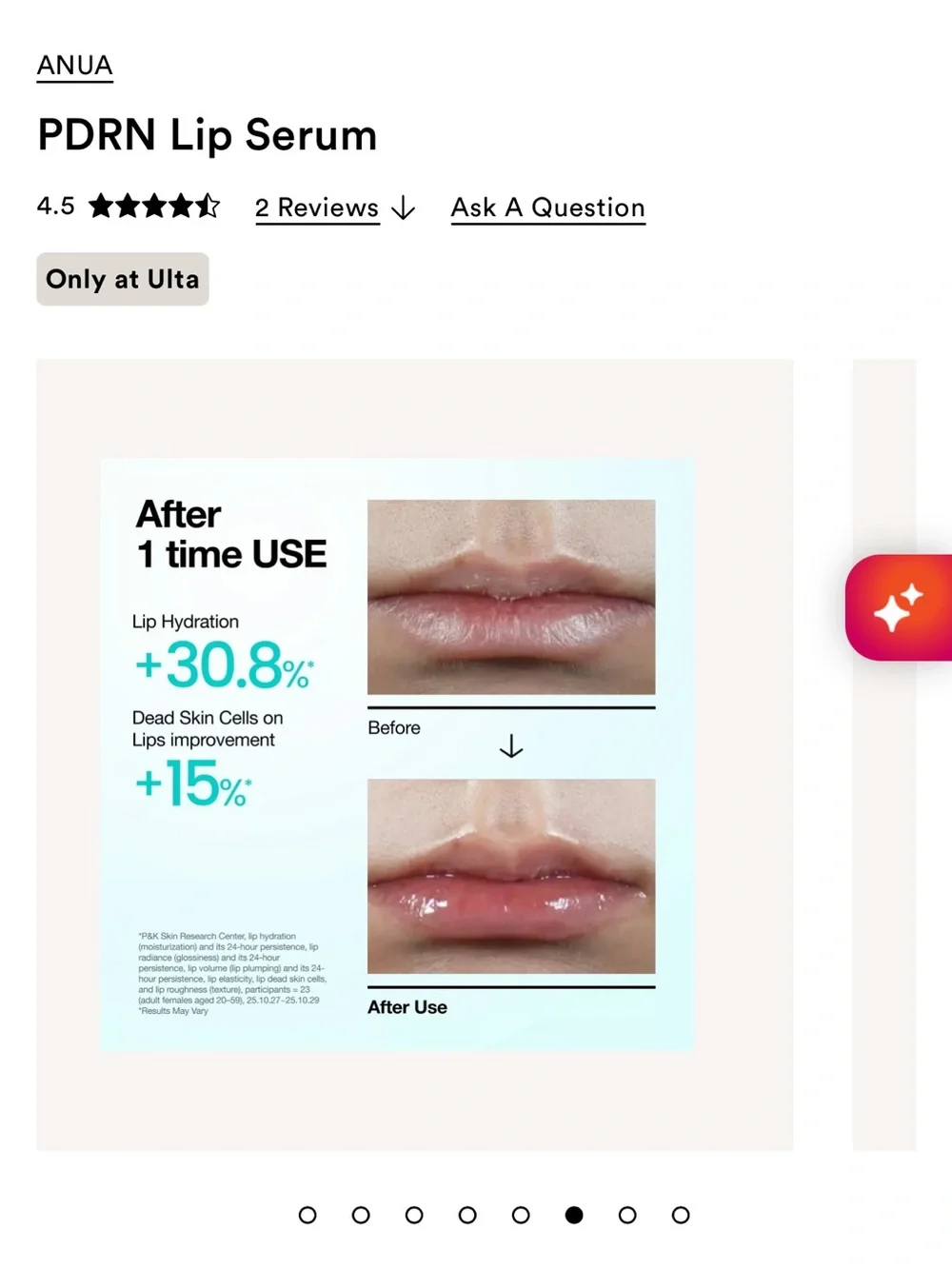 Anua PDRN Lip Serum - Teal Hydrating Lip Balm